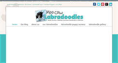 Desktop Screenshot of moocowlabradoodles.com